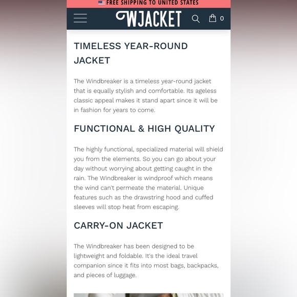 Wjacket brand Trench/Rain windbreaker all season coat. Brand new - Picture 12 of 16